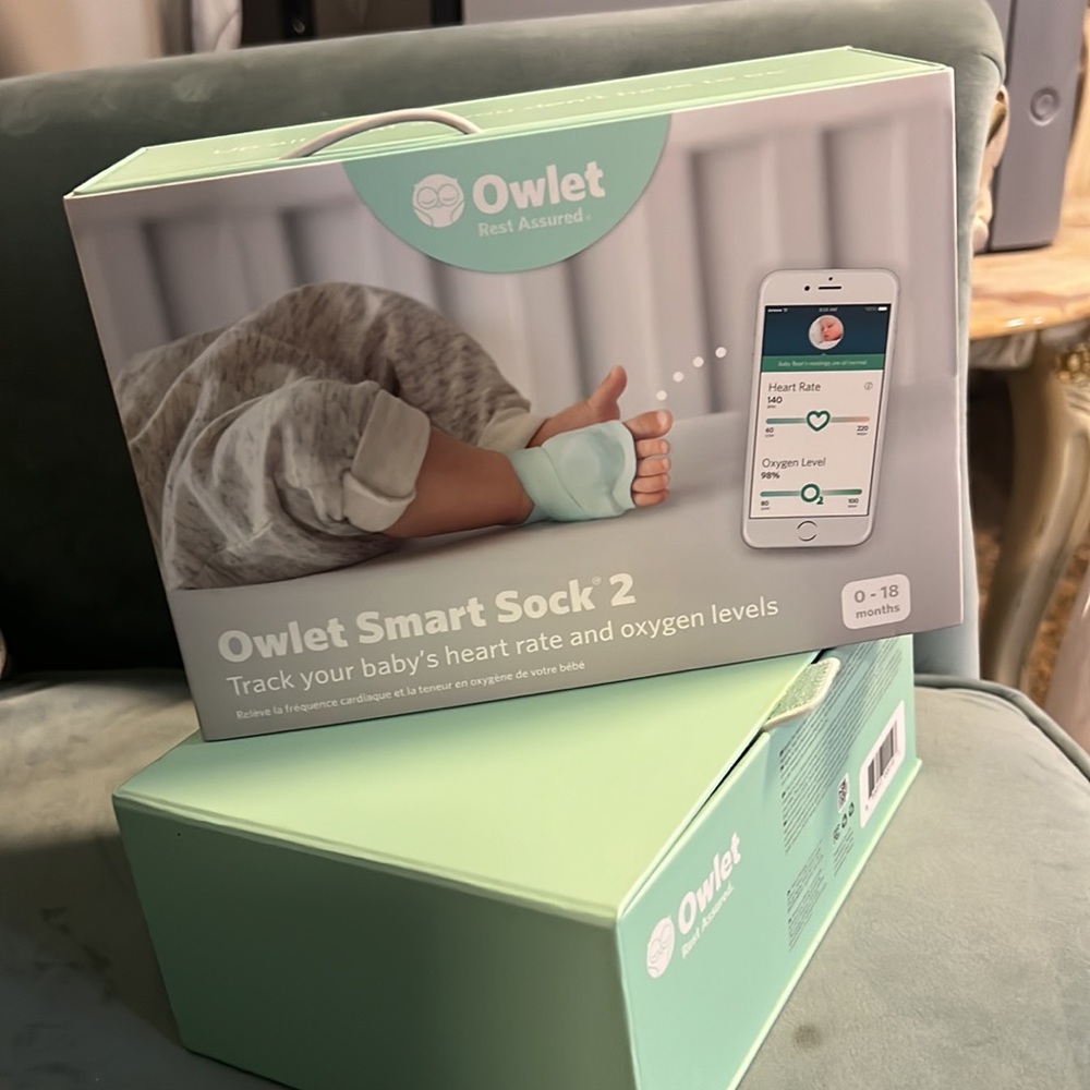 Baby owlet sock monitor